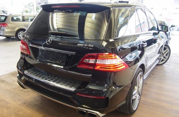 Left hand drive MERCEDES ML CLASS ML 63 AMG